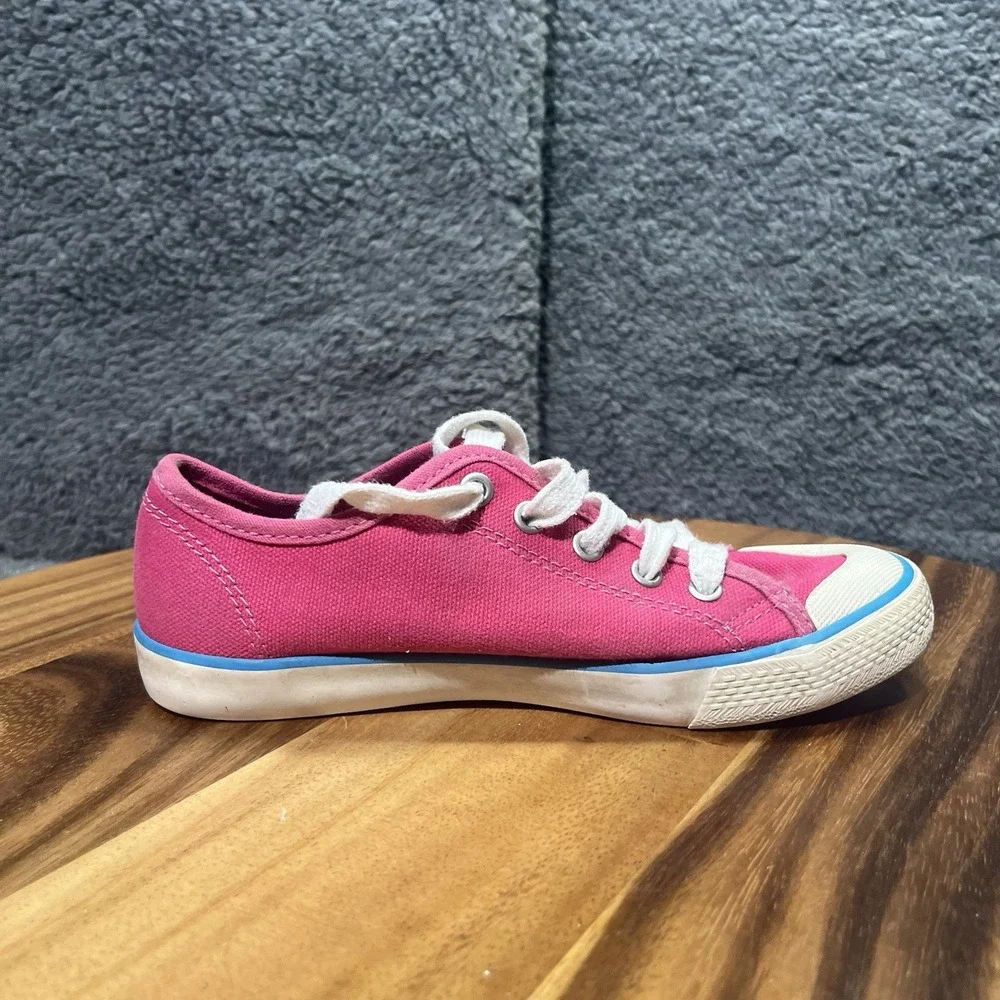 POLO RALPH LAUREN 991732  Inf's 13.5  Preppy Pink Canvas Casual Shoes‎ Laces